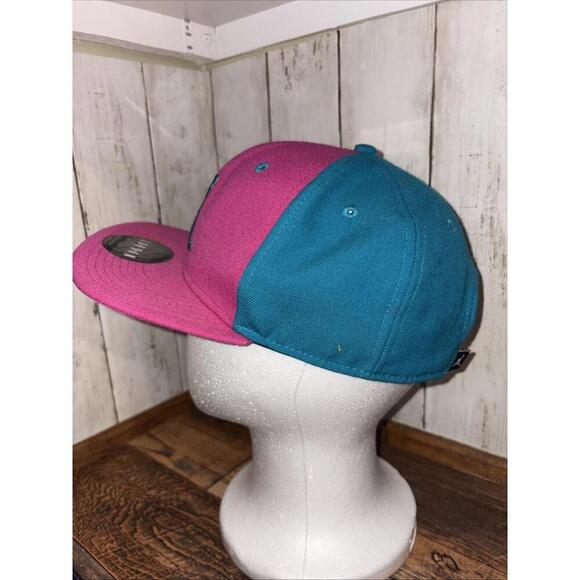 Air Jordan Jumpman Hat Snapback Cap Fusion Pink Tropical Teal - Picture 2 of 7